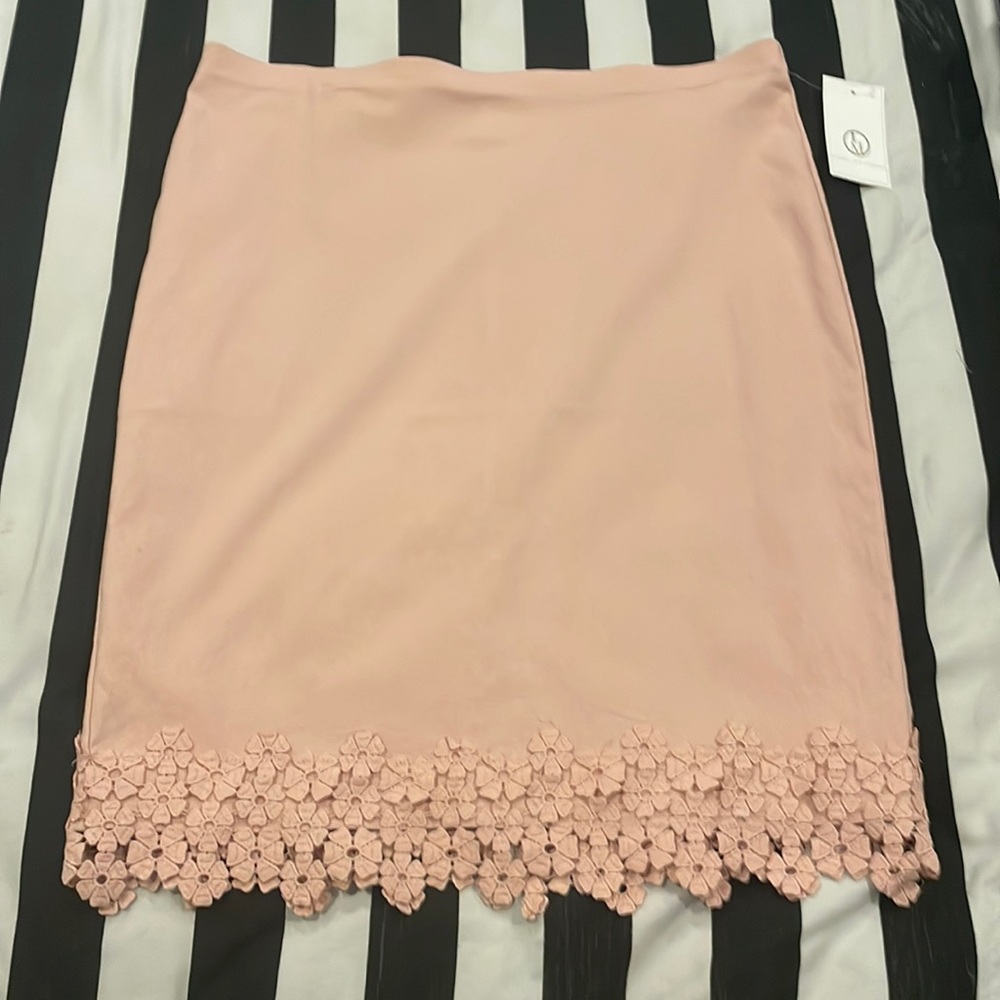 Linda Matthews Skirt in Blush